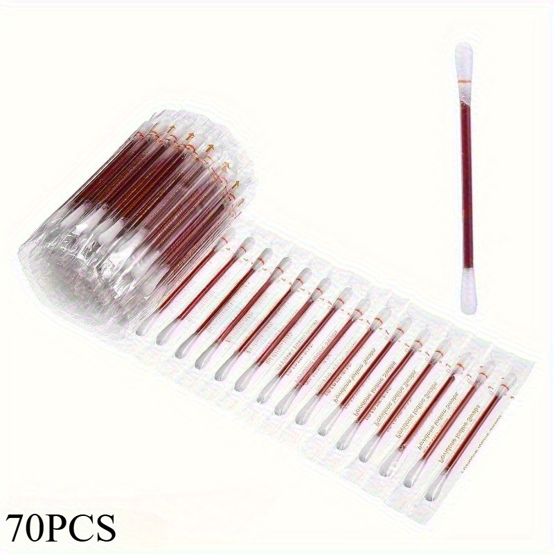 Image of 70/35pcs Swabs, Pet Swabs, Individually Packaged, Portable, Suitable For Outdoor Activities, Sports, Travel, Work, Pets, Home, Back To , Christmas, New Year