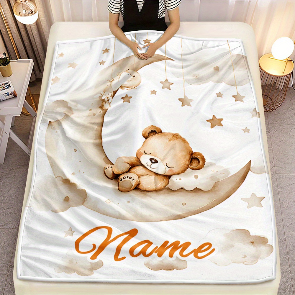 TEMU 1 couverture portable imprimée sur mesure avec un de dessin sur - un jeté léger idéal pour le canapé, les , le camping, le lit, , et plus encore