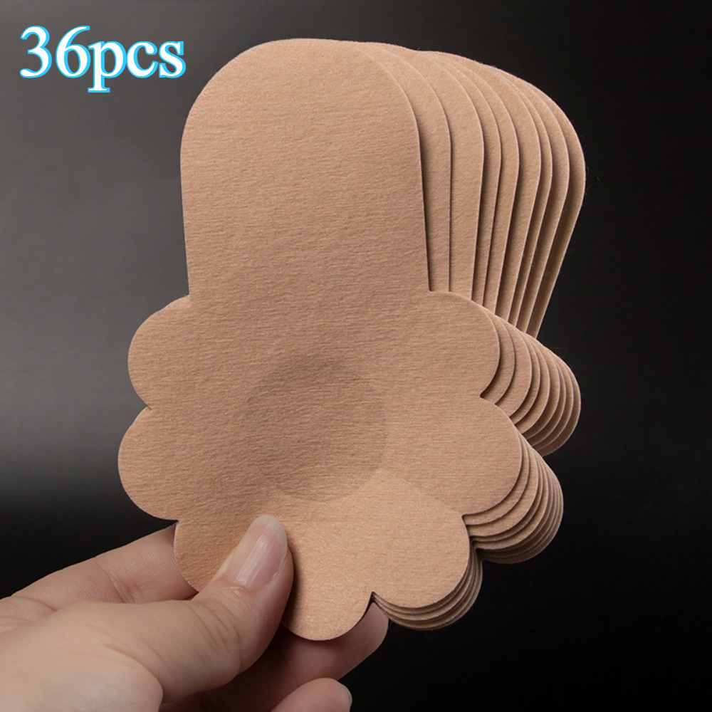 Image of 36pcs Invisible Lifting Bra, Breathable, Elastic, Anti-sagging, Breast-lifting Tape, Suitable For Wedding Lingerie And Lingerie Accessories, Halloween Dress Lifting Tape.