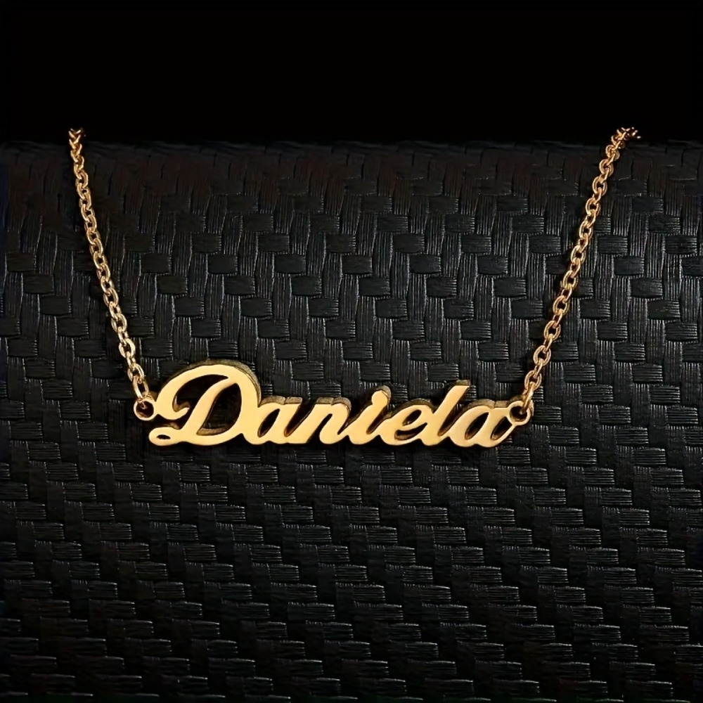 Custom Name Pendant Necklace - Personalized Jewelry Gift