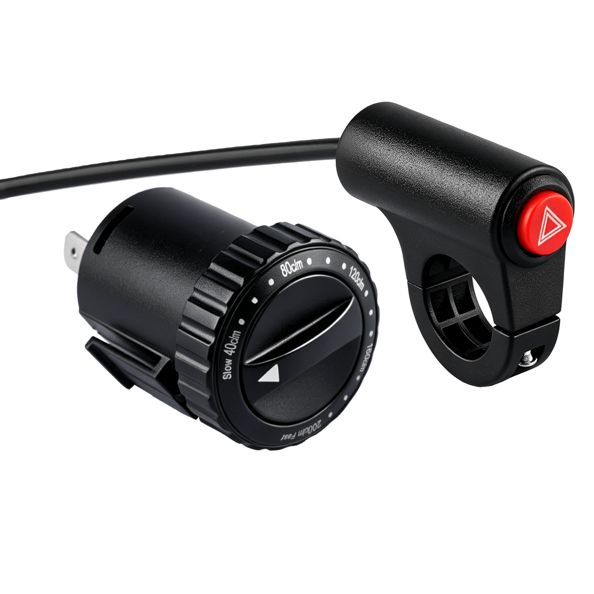 TEMU Motorcycle Handlebar Light Flasher Module, Adjustable Multi-speed Flash Rhythm, Stable Led Light Output, Long Connecting Wire & Clear Wiring