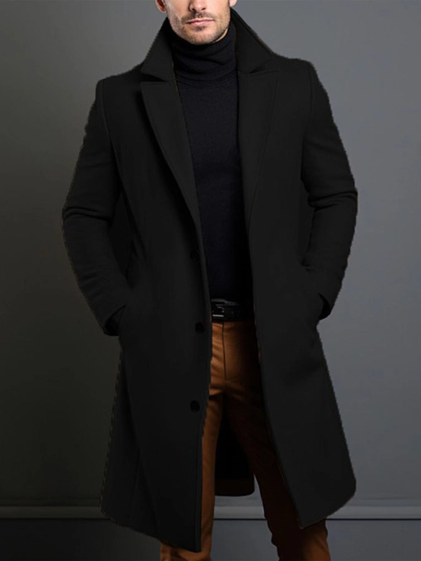 Men's British Coat Jacket