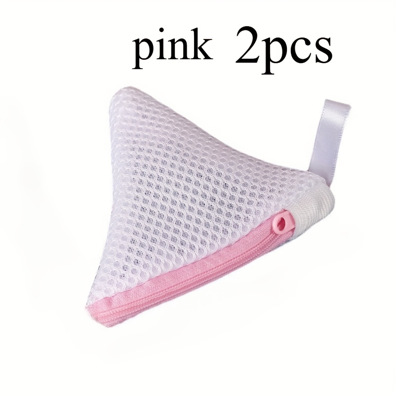 TEMU 2pcs Sacs de Rangement pour Chaussettes et Petits Articles avec Fermeture Éclair - Sacs de Linge en Résistante avec Design d'Angle, Compatibles