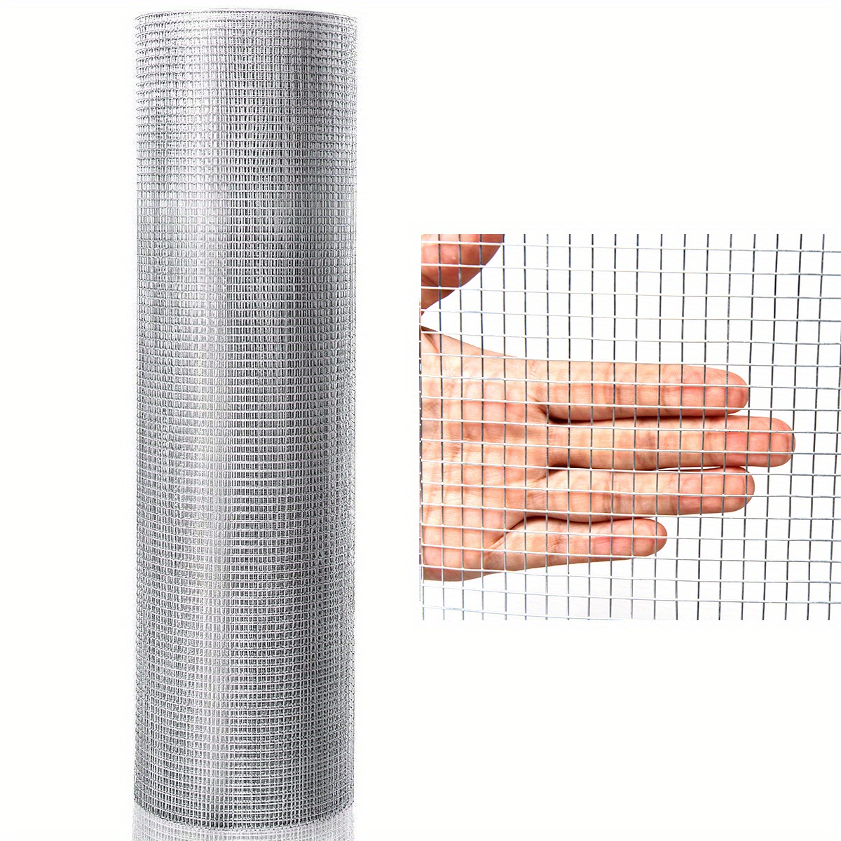 Wire Mesh, Wire Mesh, Galvanised Chicken Wire, For Garden, Factory, Farm, Manual Work Or Interior Decoration, 14, 63 X 15, 24 M