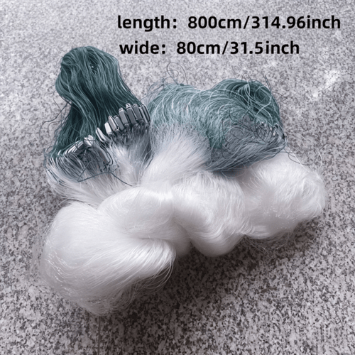 high density float high density with floats and sinkers durable fish catching net suitable for lake river and ocean fishing