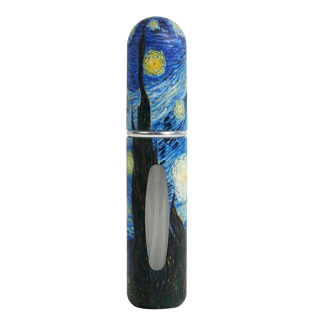 Image of Van Gogh Collection 5ml Portable Glass Perfume Atomizer - Premium Empty Cosmetic Refillable Spray Bottle