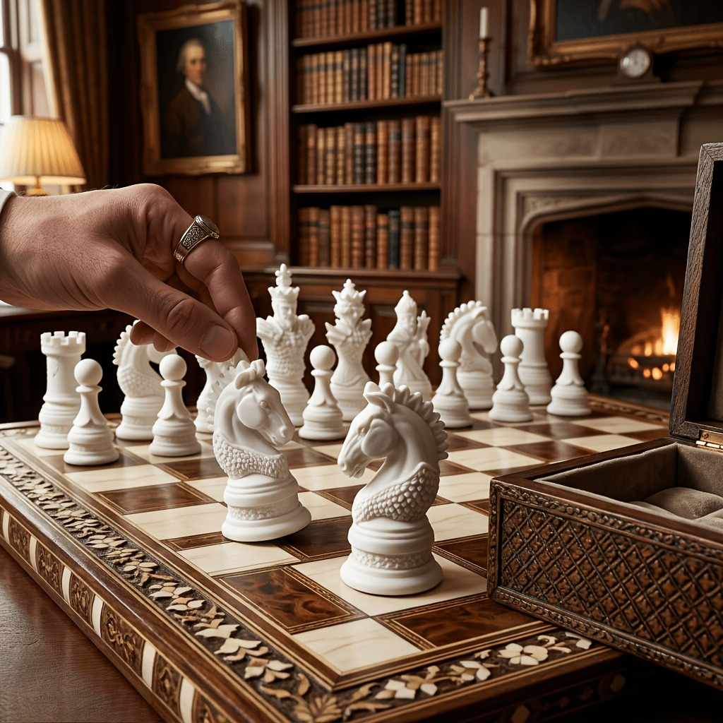 vintage chess set sold on Temu United States