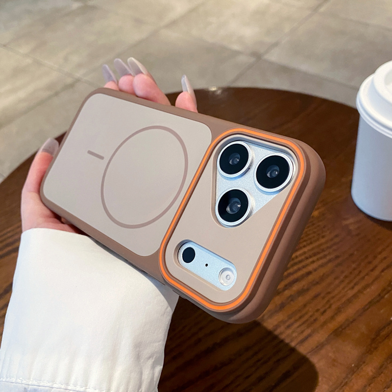 TEMU Phone Case - Suitable For Iphone 18 Pro Phone Case 17 Silicone Full Coverage Anti-drop 15 16 Pro Edge Hard Shell Iphone 14 Fashion Trendy 13