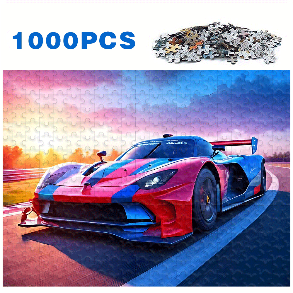 500/1000pcs Natural Landscapes Jigsaw Puzzle, Creative Art Gift