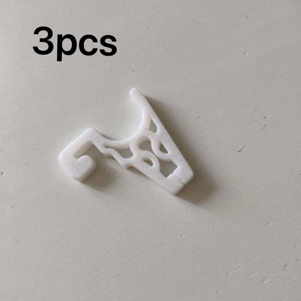 3pcs Cooling Fan Hooks. Hooks Feature A Seamless, Integrated That Attached To The Cooling Fins. Are Perfect For Storing Small Items Like Towels, Bathrobes, And Bags., Utility Hooks