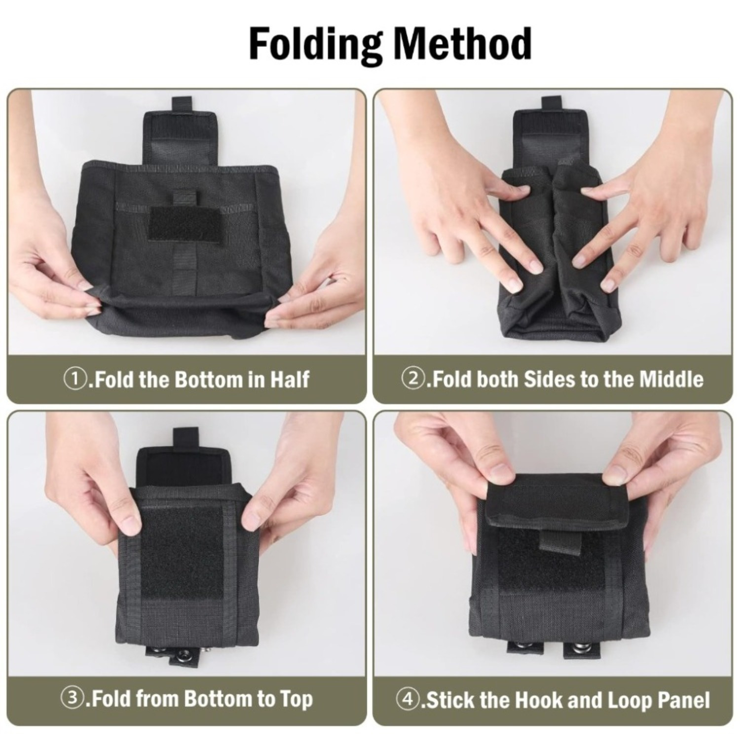 1000D Tactical Molle Dump Pouch Utility Bag