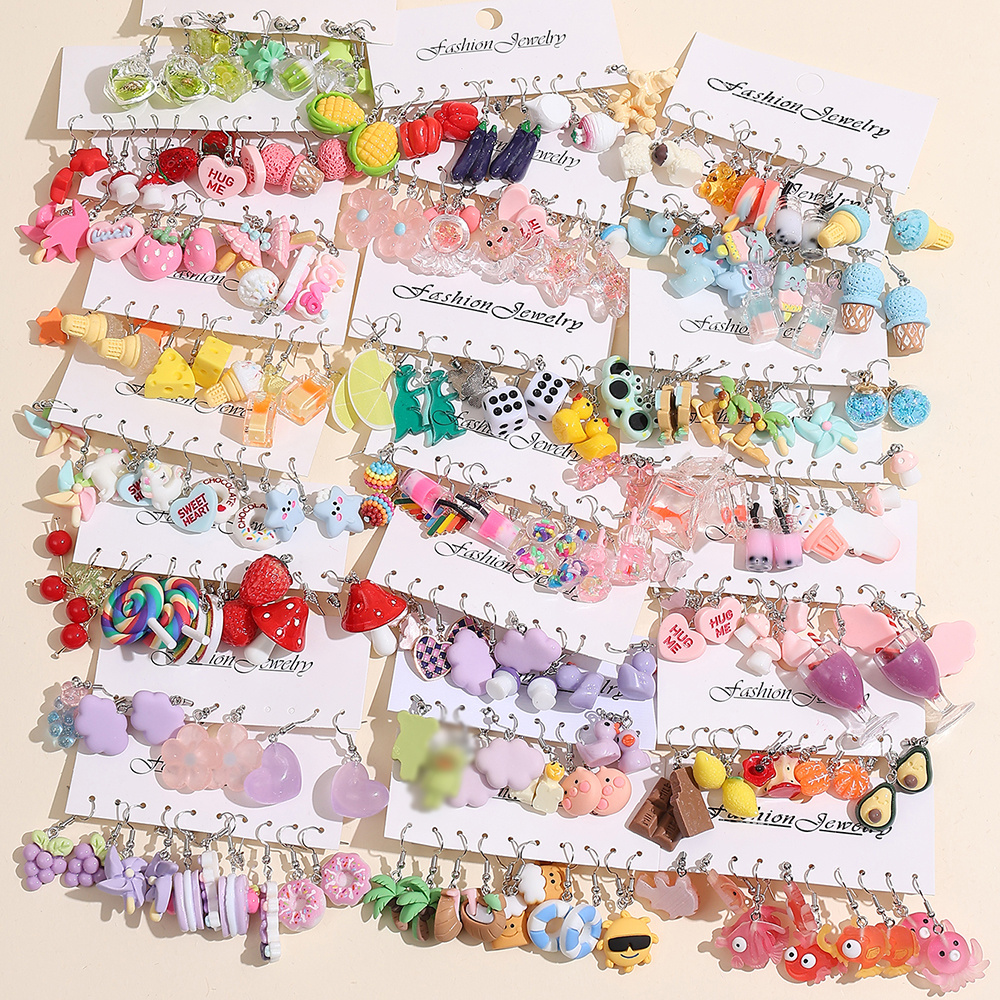 kids earrings sold on Temu United States