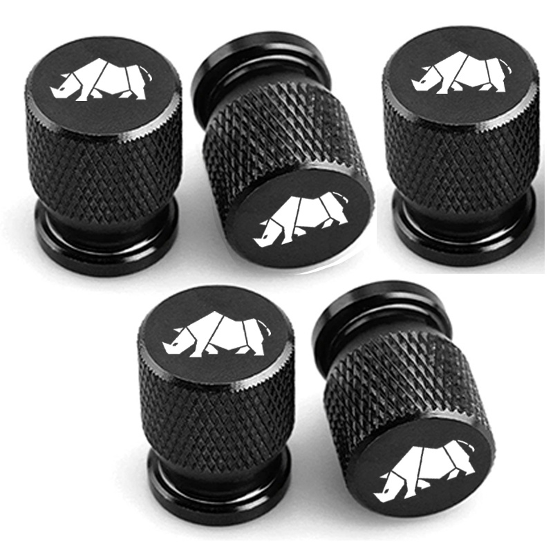 TEMU 5pcs Set Of Valve For Car, Fashionable And Durable, Waterproof And Dustproof, Aesthetic And Grand, Suitable As Holiday Gift