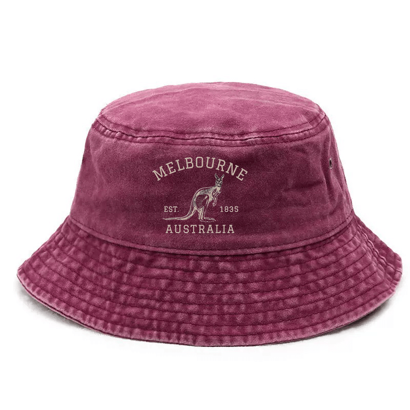 TEMU Australian Journal: Kangaroo Cover Australian Journal, Record , Printed Fisherman Hat, Fashionable Travel Gift, Suitable For Men And Women