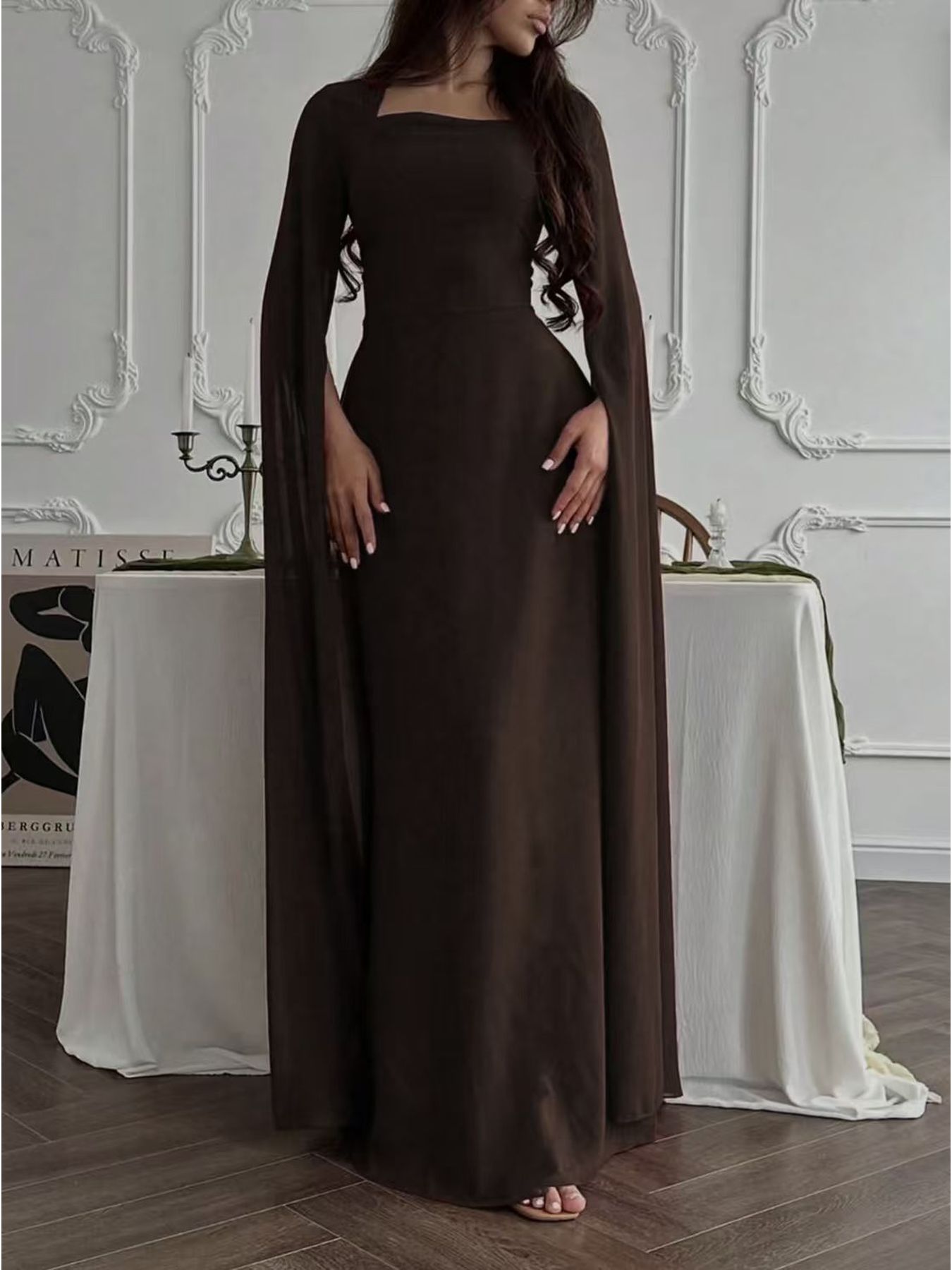 brown dress for women - Mauritius