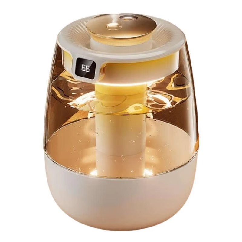 TEMU 1.3l Large Capacity Technology Humidifier & Essential Oil Diffuser With Diffuser Suitable For, Office, Bedroom, Portable Mist Maker, Low Voltage