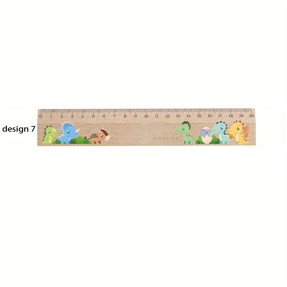 Personalized Wooden Ruler, Essential for Students