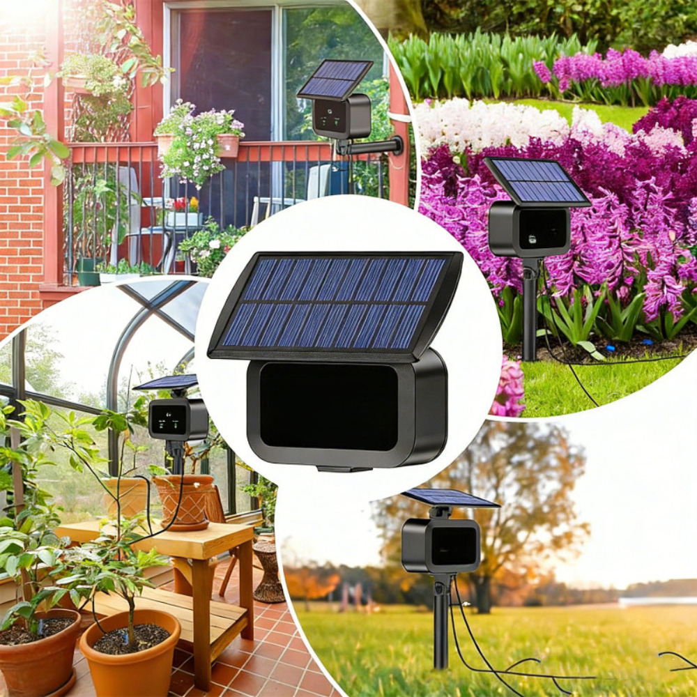 Adjustable Flow Drippers Automatic Plant Hydration Kit, Distribution Tubing Drip Watering For Indoor Outdoor Potted Plants Travel