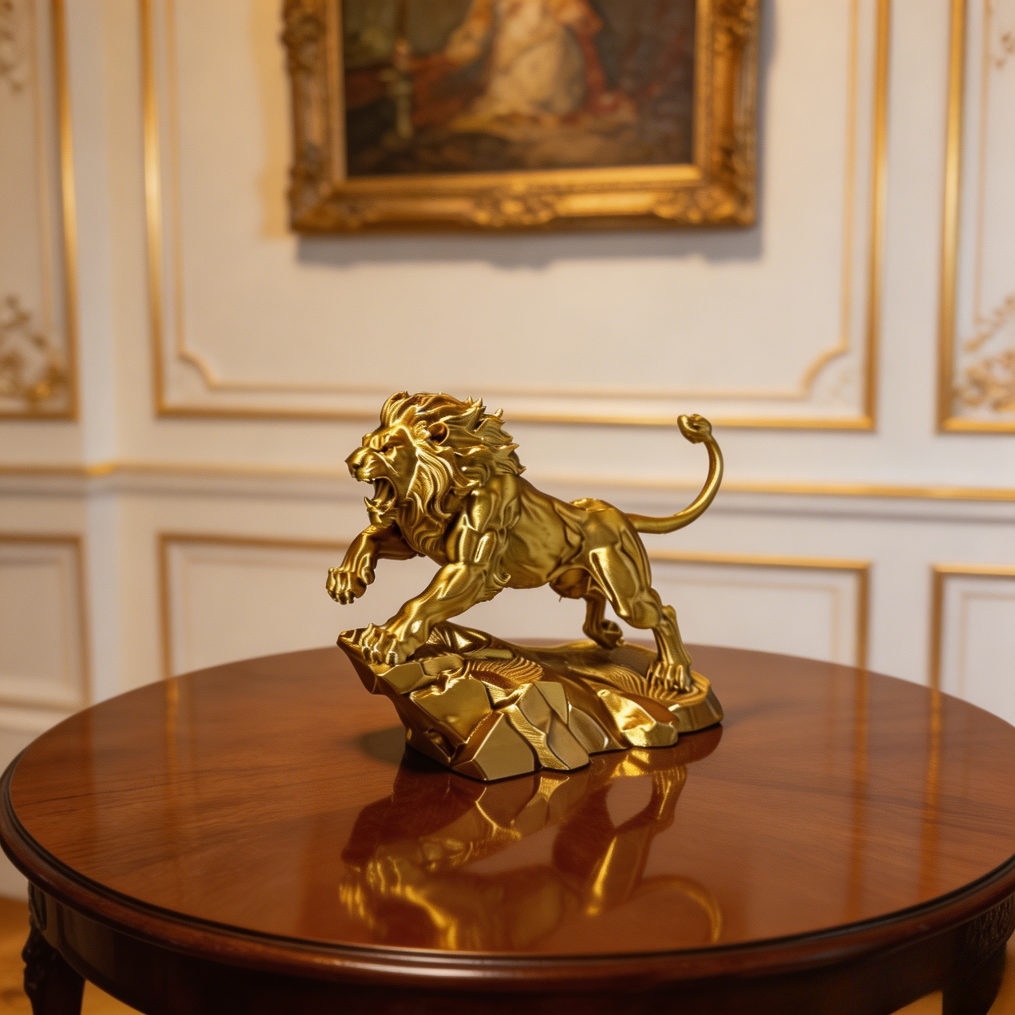 TEMU Striving 3d Printed Art Sculpture, With Base, And Office Decor, Inspirational Mother's Day Business Professionals