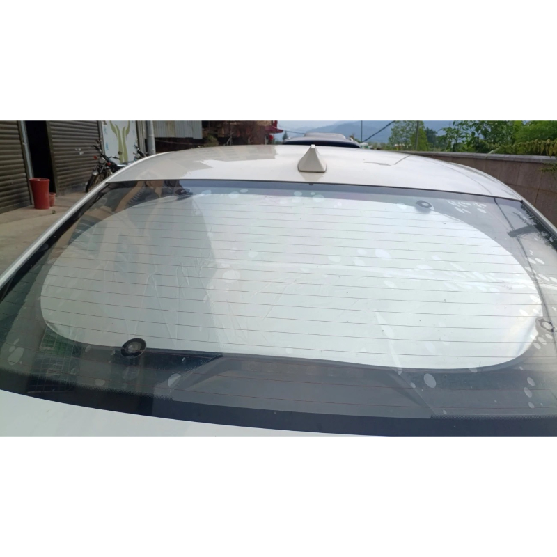 Car Rear Window Sunshade, 210t Rear Window Sunshade, With Suction Cup, Car Interior Rear Window Baffle, Keep The Car Cool, 100.0*50.19cm Car Rear Windshield Universal Sunshade