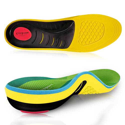 240 lbs strong arch support insoles high arch support sport insole for flat feet cushioning insoles able breathable for men women for work boots shoes running additions insoles for standing all day sprots