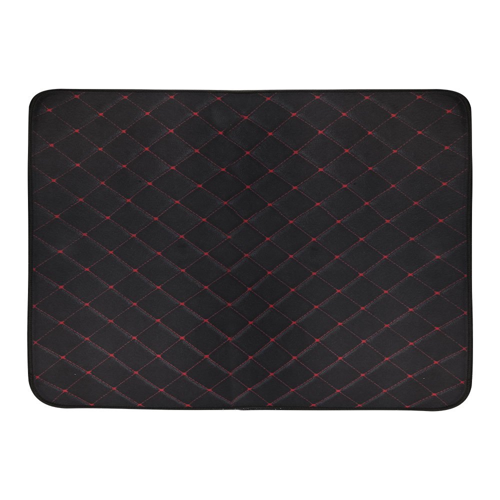 Image of Trunk Mat For The Car, Black-red