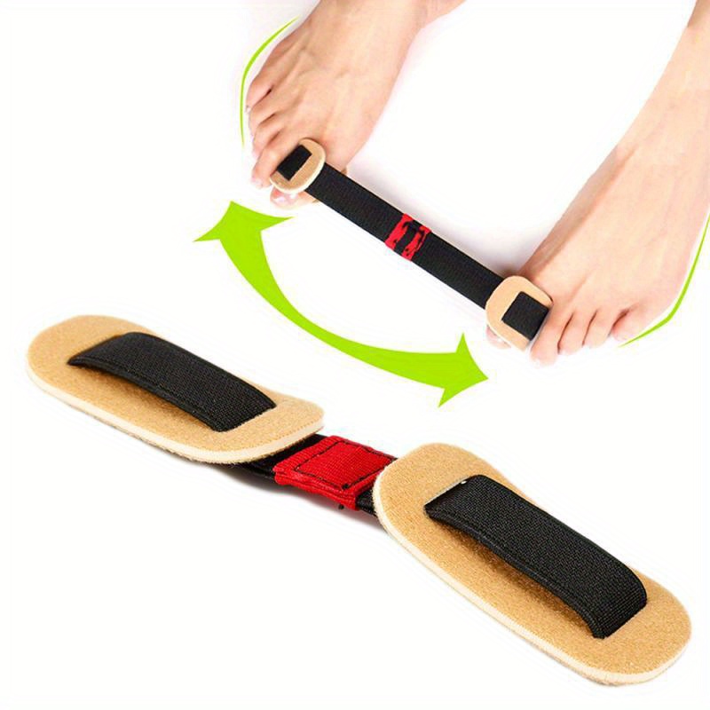 1pc/2pcs Thumb Eversion Resistance Band, Big Toe Exerciser Elastic Band