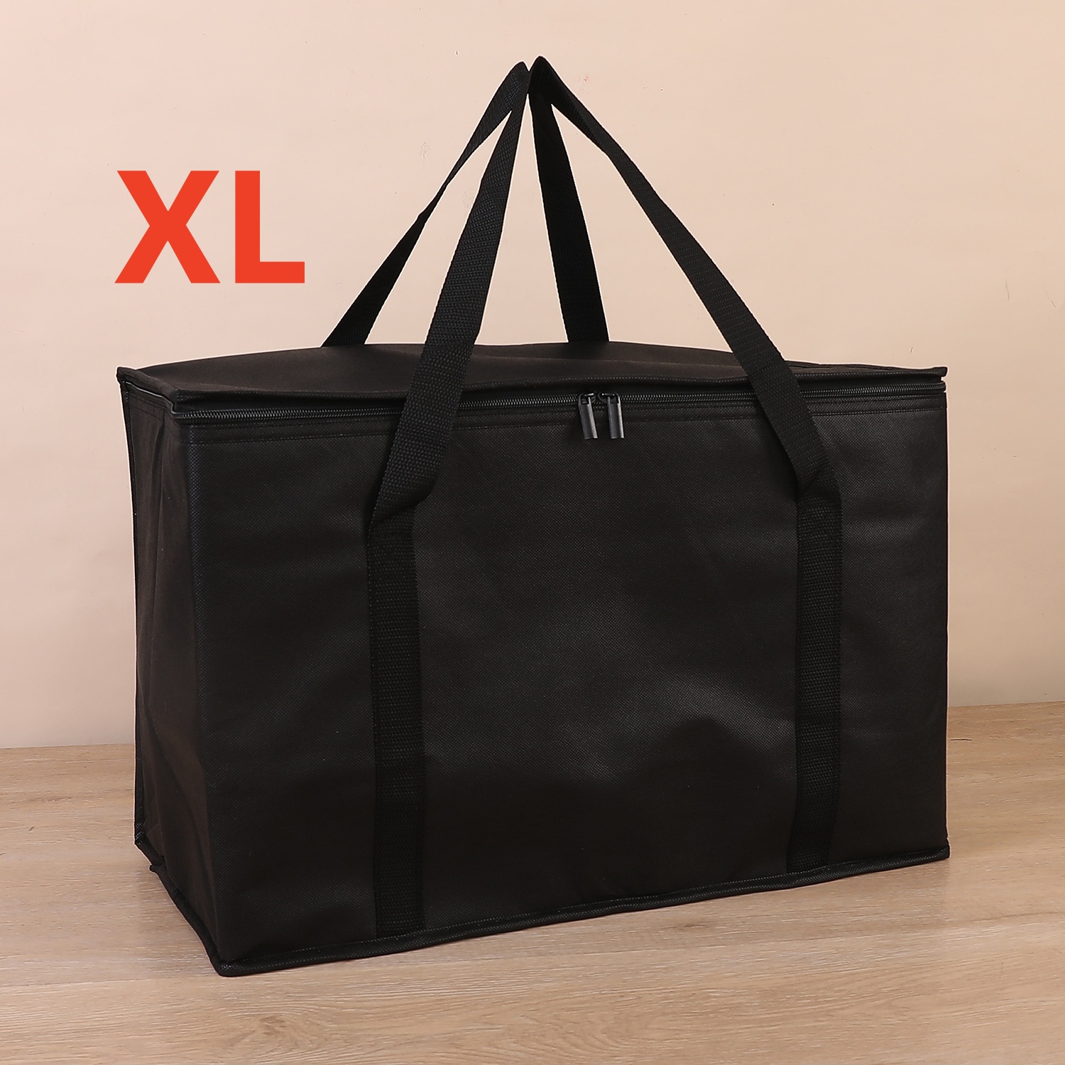 TEMU Large Capacity Insulated Cooler Bag - /l/xl Sizes With 90lbs Capacity, Lunch Bag, Holds 54 Cans/bottles, Durable Nylon Straps & Reflective