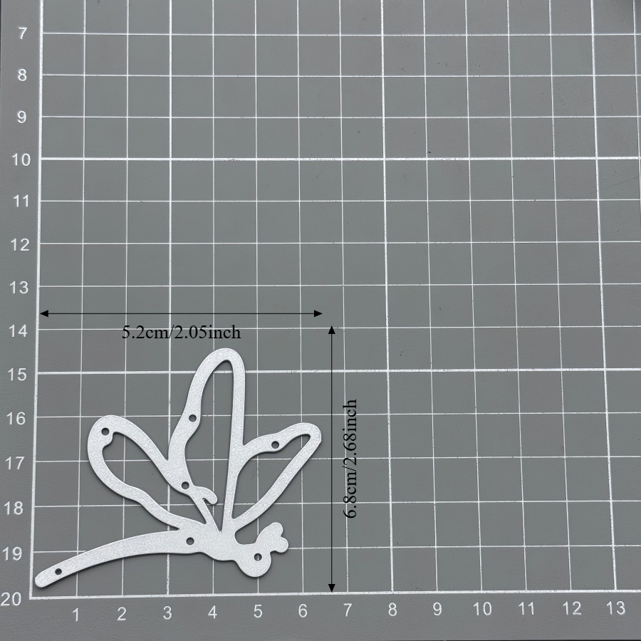 TEMU New Arrival Dragonfly Metal Cutting Dies, Insect Die Cuts For Scrapbook, Card Making, Nature Paper Craft &
