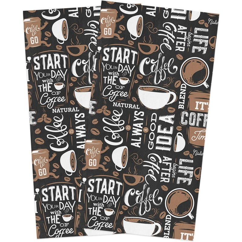 

2- Polyester Towels, 18x26 , Rectangular , Dish/tea/bar/ Towel, , For Decor