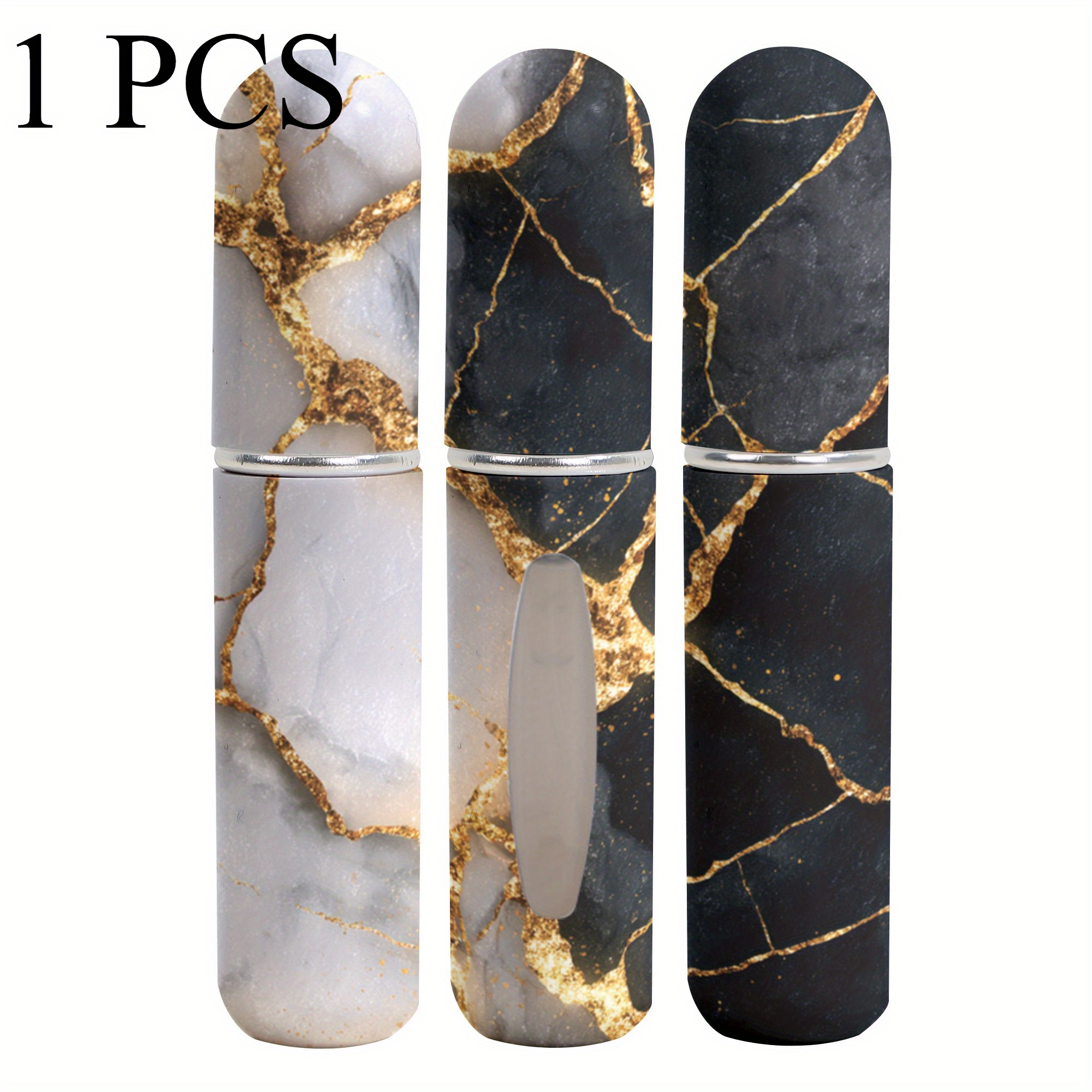 1pc Uralili Marble-scented Perfume Spray Refillable Travel Spray Bottle With View Window & Twistable - Portable Perfume Atomizer Suitable For Women,, -the- Fragrance