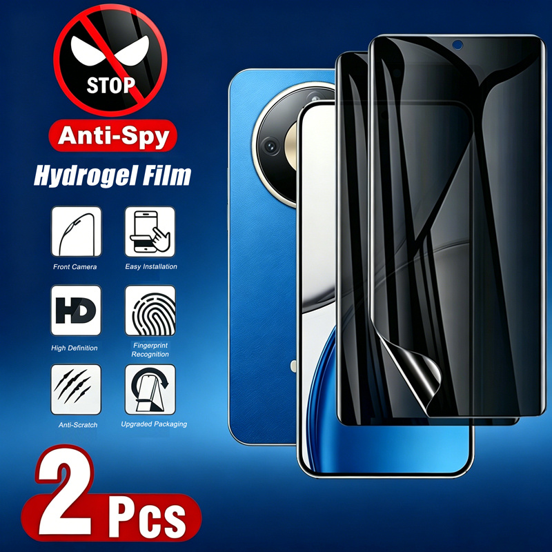 TEMU 2-pack Compatible With Oppo Reno 5 5g ⢠5z ⢠5lite ⢠5 Pro ⢠6 Pro ⢠6 ⢠6z ⢠7 Pro ⢠7 ⢠7z ⢠7 5g ⢠Privacy Hd Hydrogel S