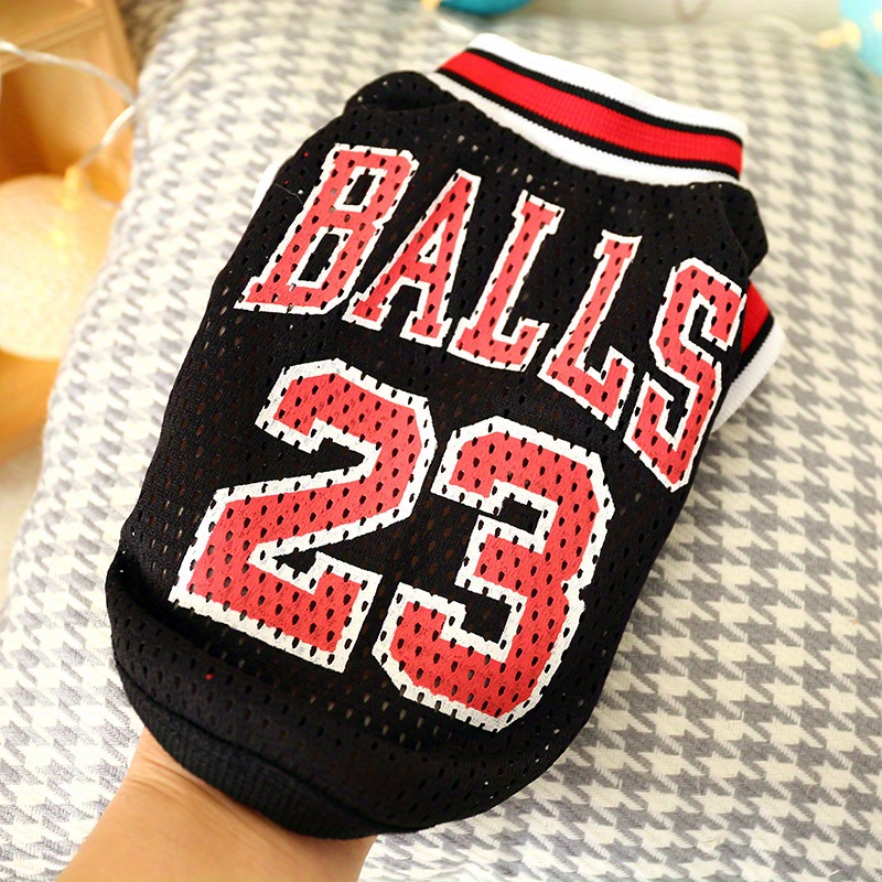 TEMU Tenue de Chien pour Équipe de Basketball - Vêtement Décontracté et Confortable pour Petites Races