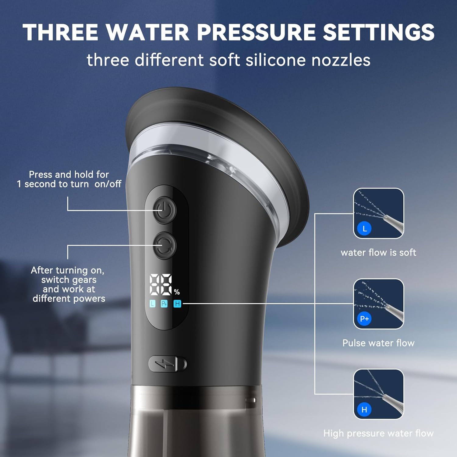 earwax removal tool with temperature sensor electric ear wax removal system pro hydraulic ear cleaner kit   usb rechargeable visual waste tank for home ear care dry dirty storage system Product details 5