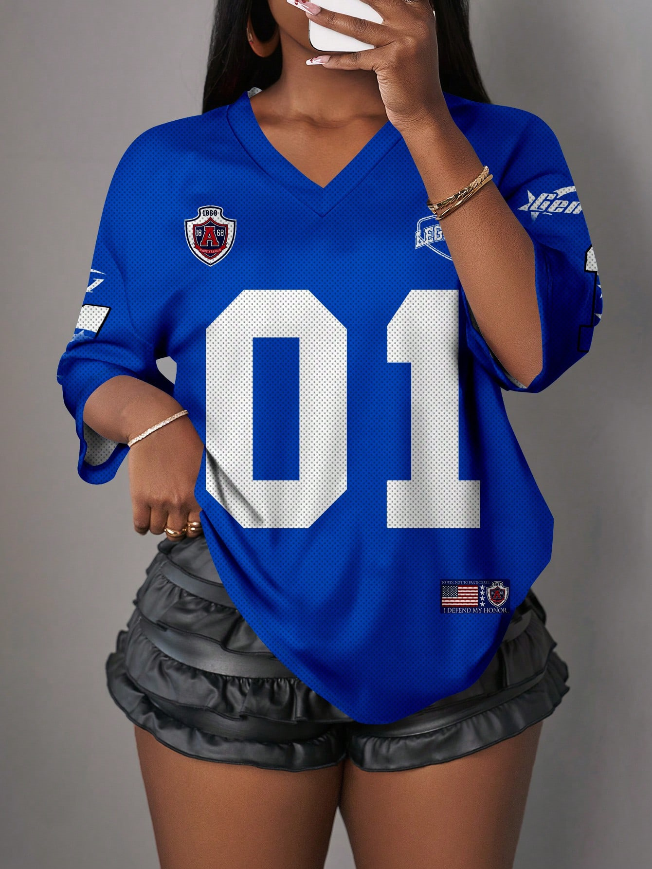 87 football jersey sold on Temu Canada