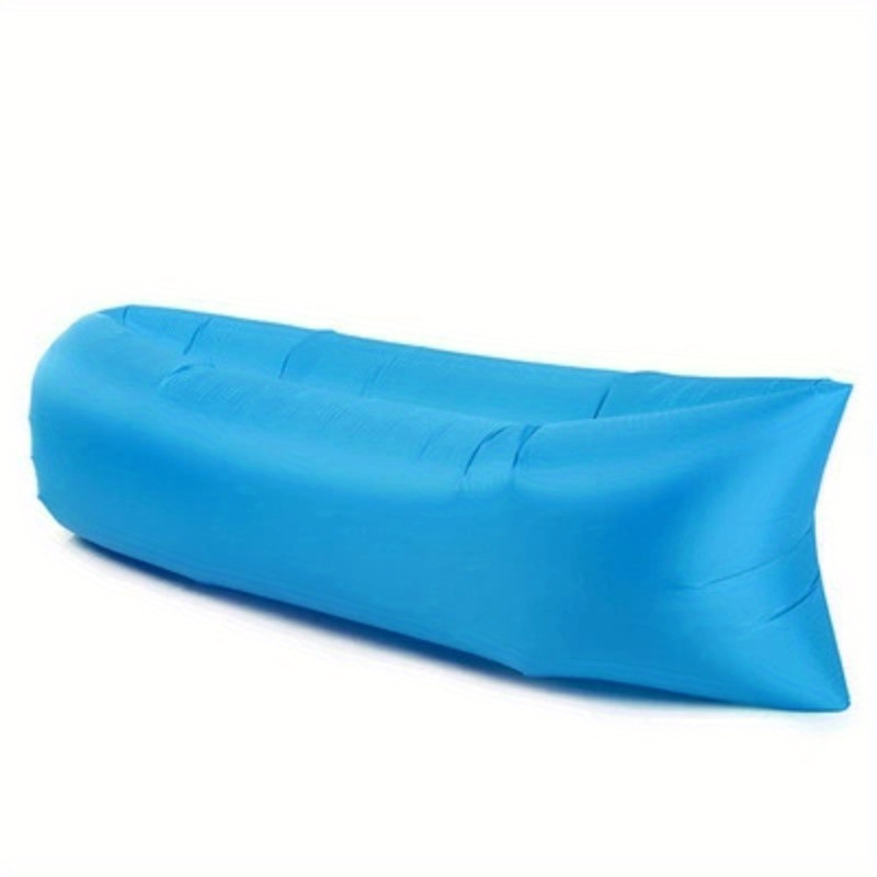 TEMU 1 Pack Ultra Comfortable Inflatable Lounge Chair Sofa Bed With Convenient Storage Bag, Foldable And Portable, Durable Air Cushion Support, Fast