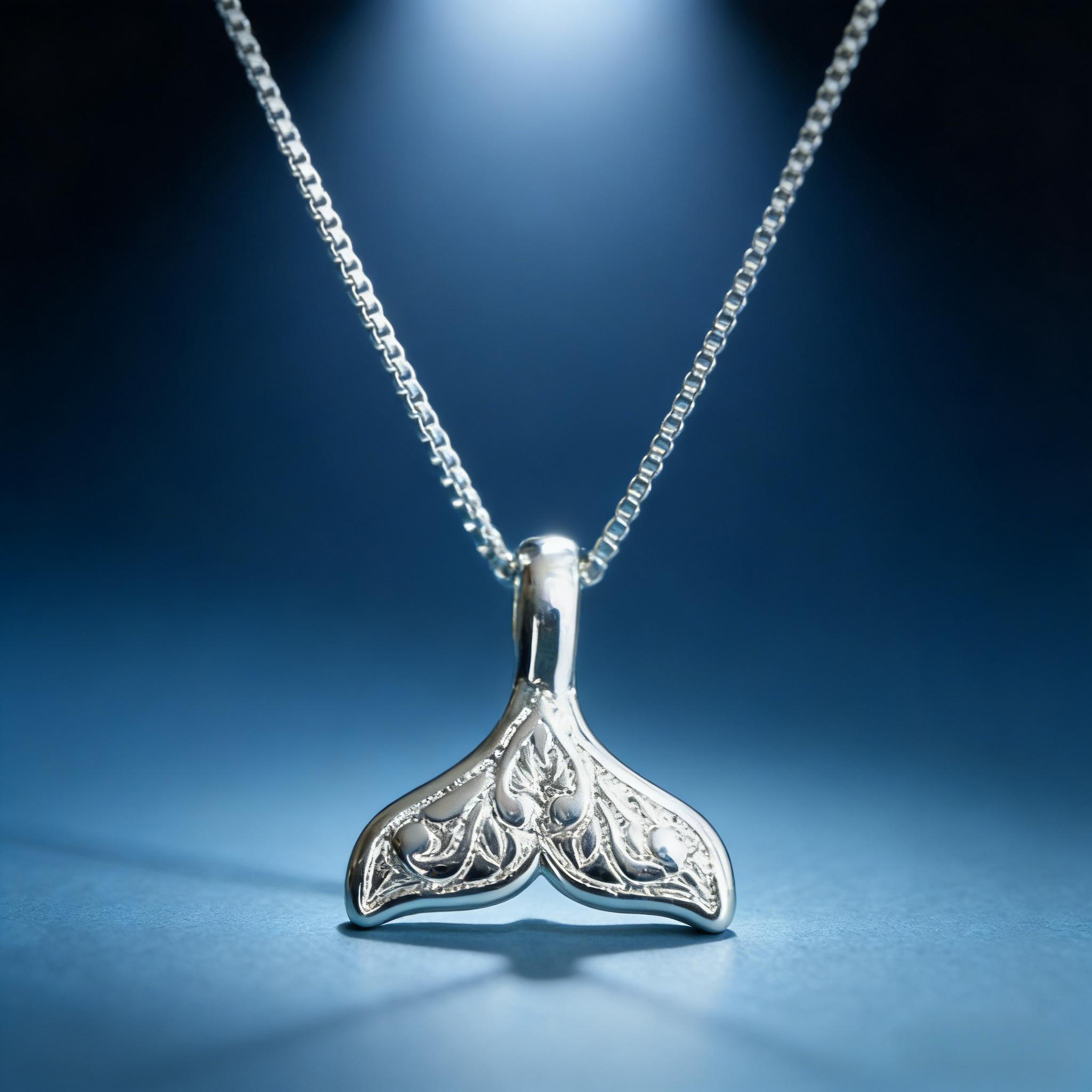TEMU 1pc Women's Fashion Pendant Necklace, Mermaid Tail Exquisite Design, Suitable For Daily Wear, Holiday Gifting, And Parties. The Preferred Gift