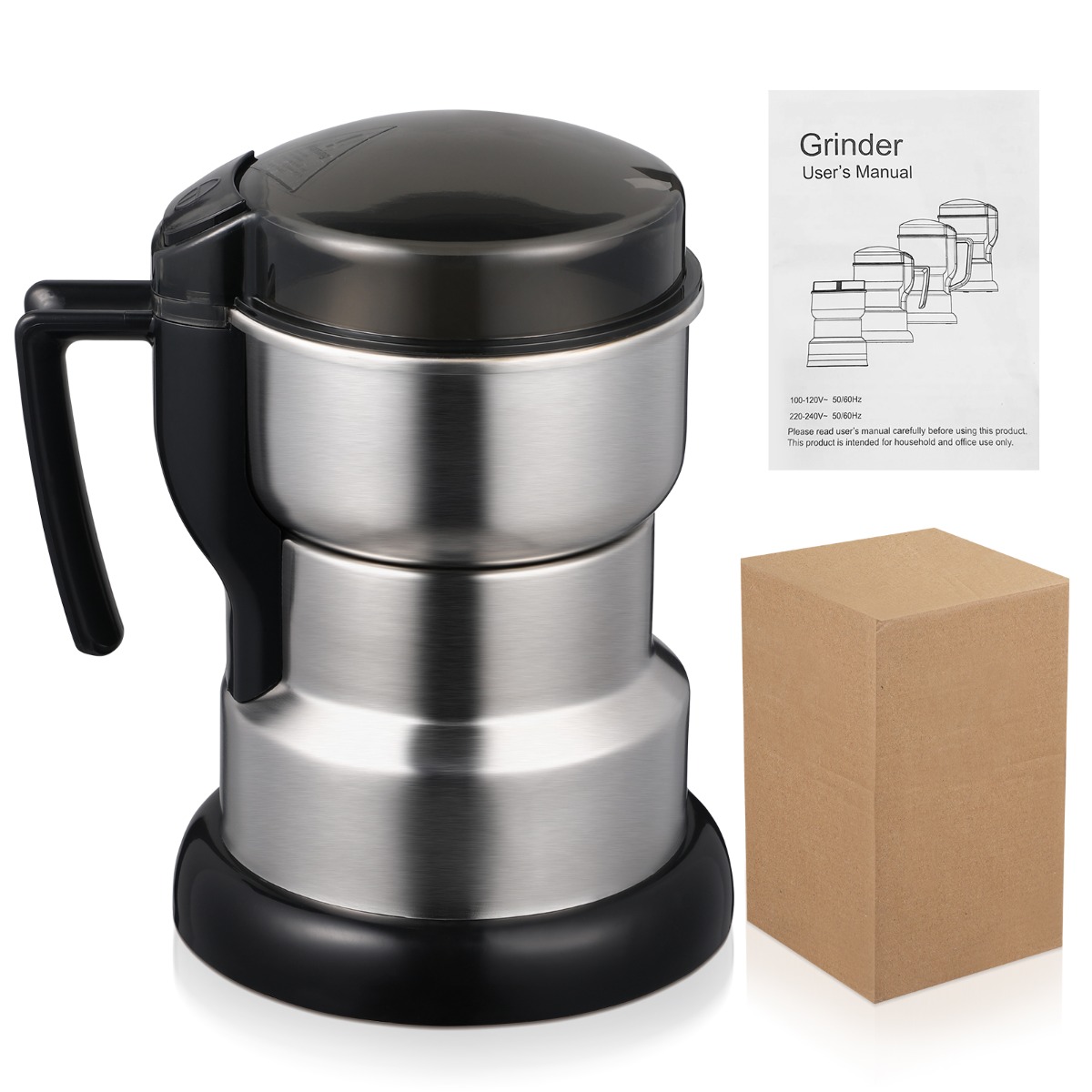 TEMU Toyvian Coffee & - 8-blade Food Chopper, Coffee Beans, Spices & Nuts In - Easy To Clean, Durable , Stylish , 8-, Coffee Enthusiasts,