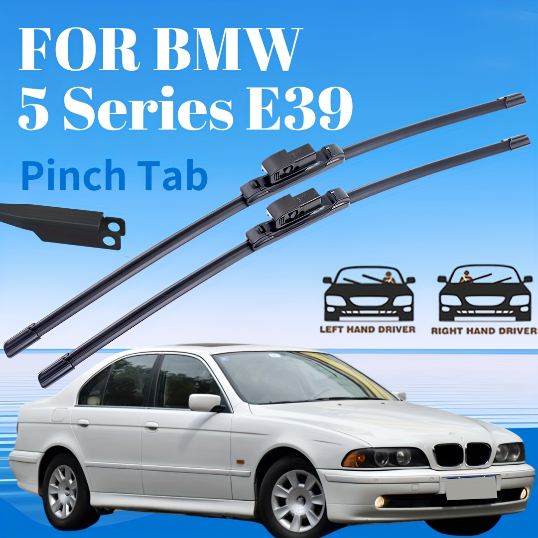 TEMU For E39 1995-2003 Front Wiper Blades Set - 26" 22" Premium Pair, Fits Lhd & Rhd
