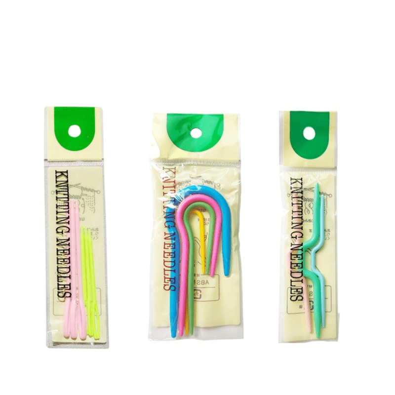 TEMU 13 Pezzi Set di da Maglia Multifunzionali, Stili Multipli, Colori Casuali, per Fai da Te e Maglia a , Kit di Strumenti per Maglia