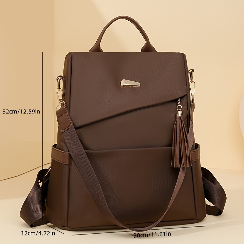 stijlvolle dames anti diefstal rugzak modieuze zachte rugzak