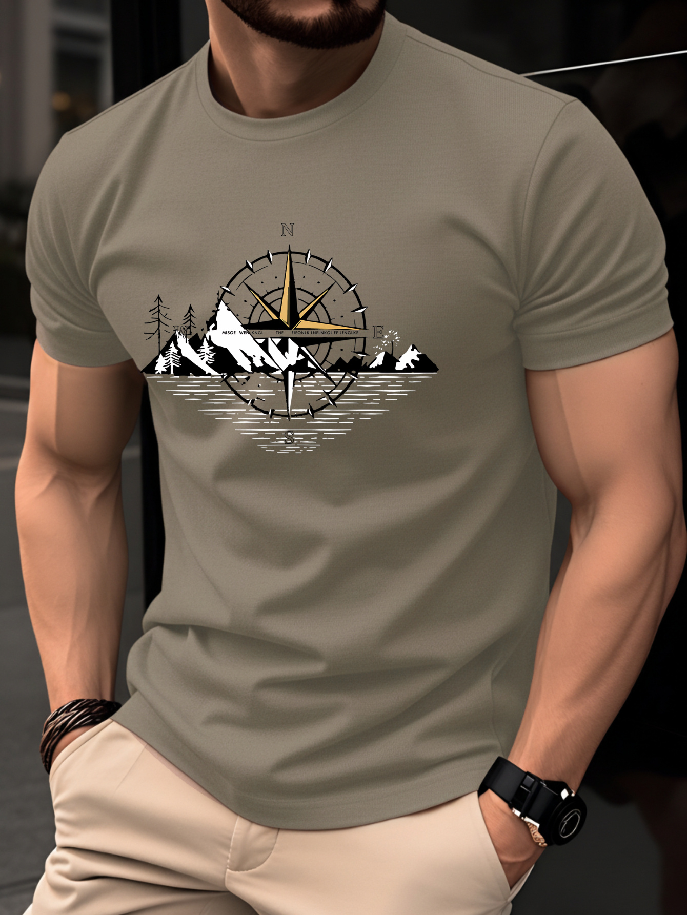100% baumwolle herren t-shirt, sommer kurzarm dünnes oberteil, trendige mode   fit, schlankmachend, atmungsaktiv, bequem, tägliche casual basis-schicht,     muster design, stilvoll, elegant lustiger druck