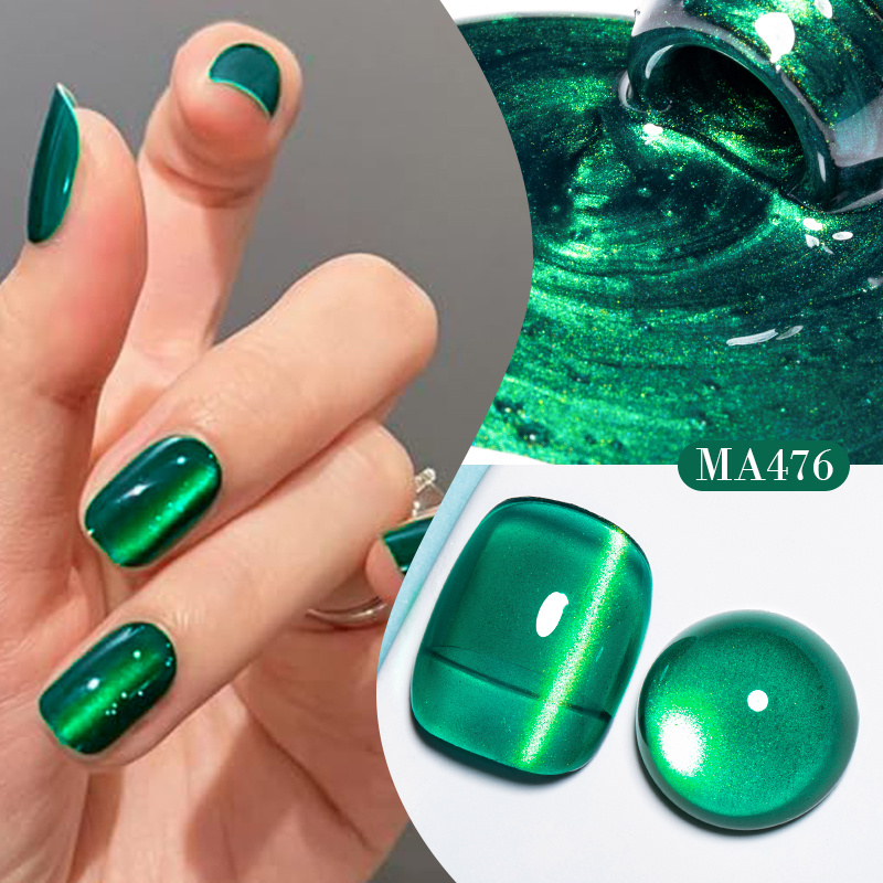 Grasgrüner Nagellack – Schnell Trocknend, Langlebig, Kein UV-Licht Nötig