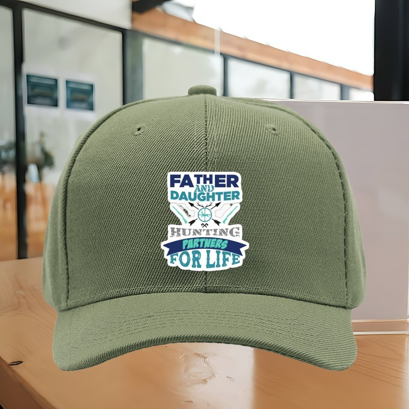 father and daughter hunting   t dad and daughter hunting hunters poster blue gift for hunter father and hunter daughter baseball cap trendy baseball cap for   ideal for everyday use