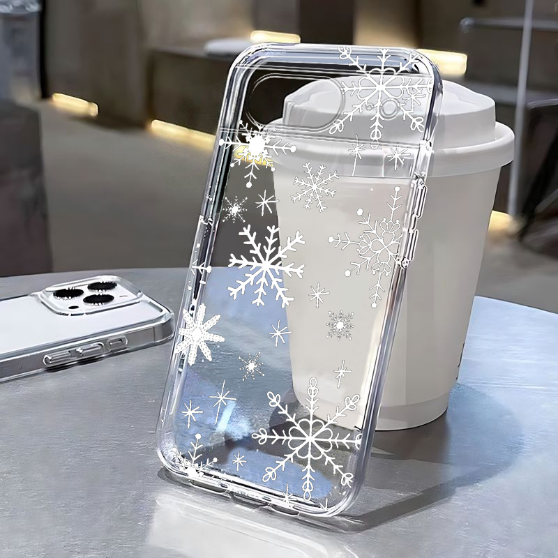 TEMU Phone Case: Suitable For Google Phone Case Google Pixel 6 6a 7 7a 7pro 8 8a 8pro 9 9pro Christmas Tree Snowflake Fawn Phone Case Holiday Gift
