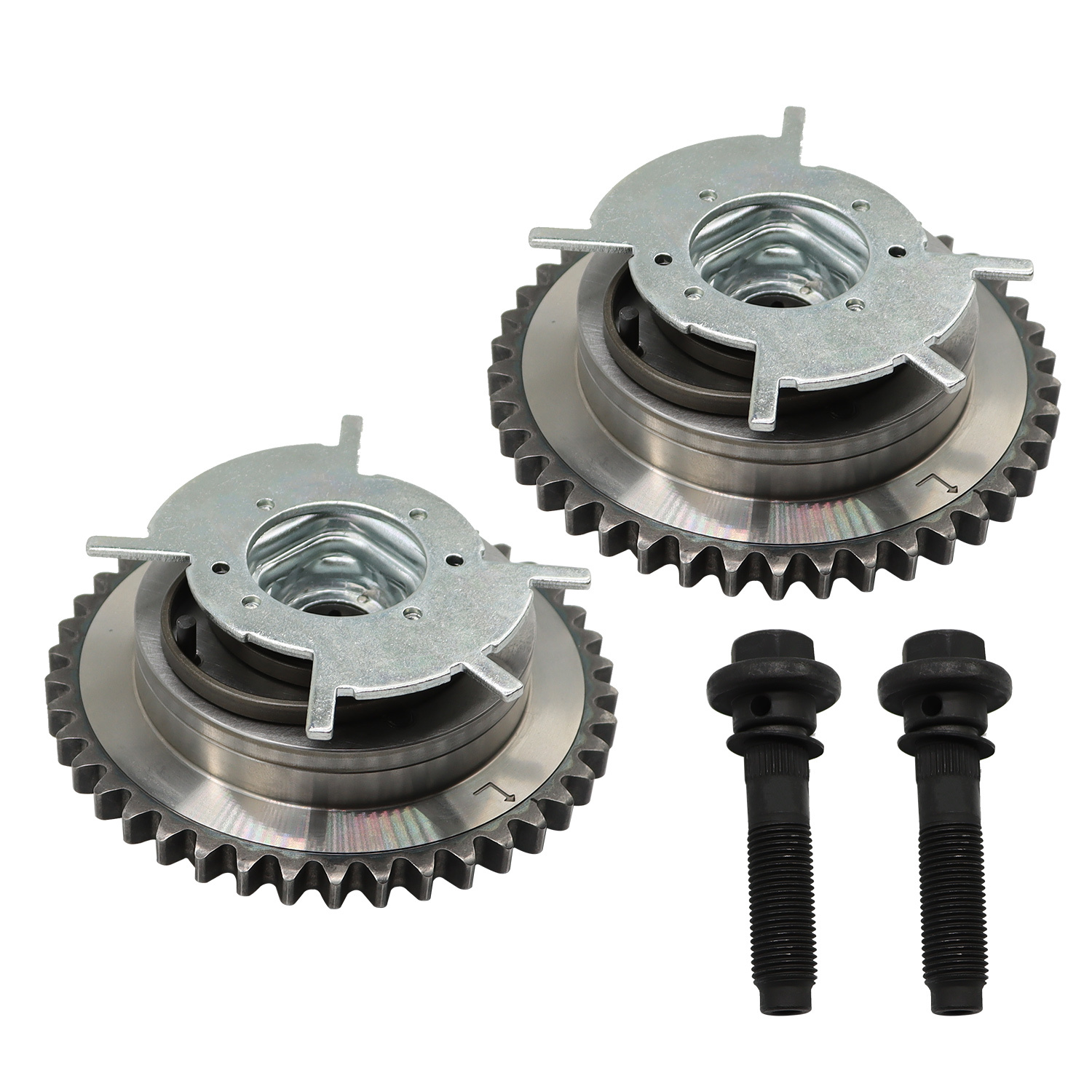 Camshaft Timing Phaser Mounting Bolt 3R2Z6A257DA (2Pcs) - Replacement For Ford/Lincoln Vehicles, 1 Year Warranty
