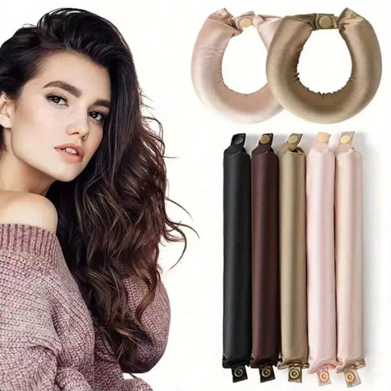 

3pcs/set Heatless For , Curling Rods, Sleep Styling Tool