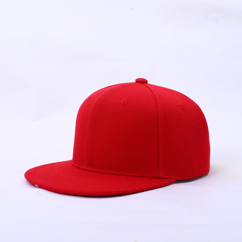 TEMU 2026 New Plain Hip-hop Flat-brim Baseball For Men And Women, Street Sunshade Duckbill , Versatile Casual Flat-brim Street Dance Hat