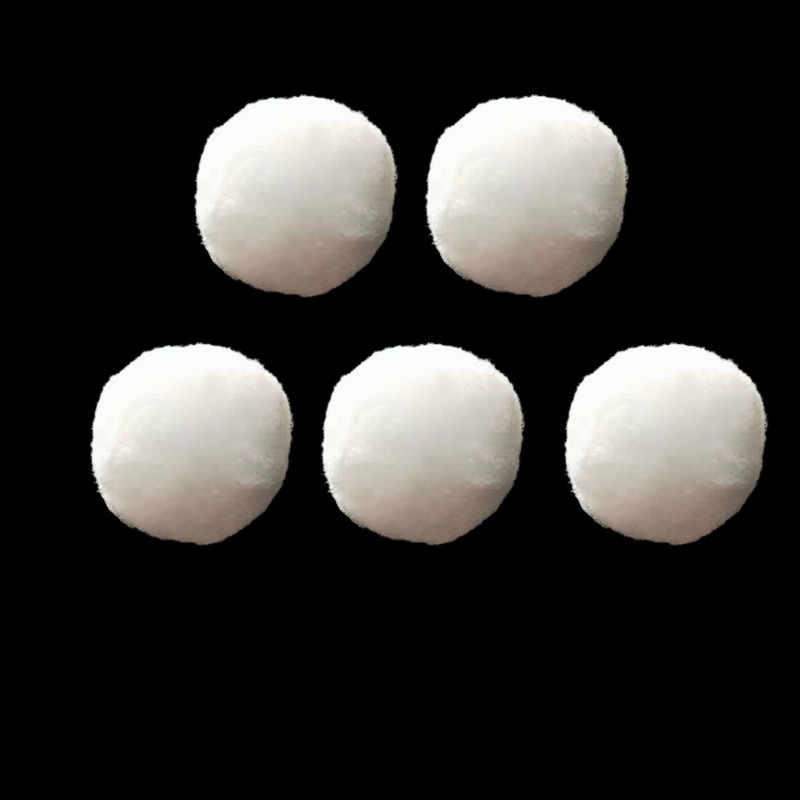 TEMU Set da 5/10 palline filtranti ad efficienza per acquario, supporto in fibra riutilizzabile per vasca dei pesci, chiarificatore avanzato per sump