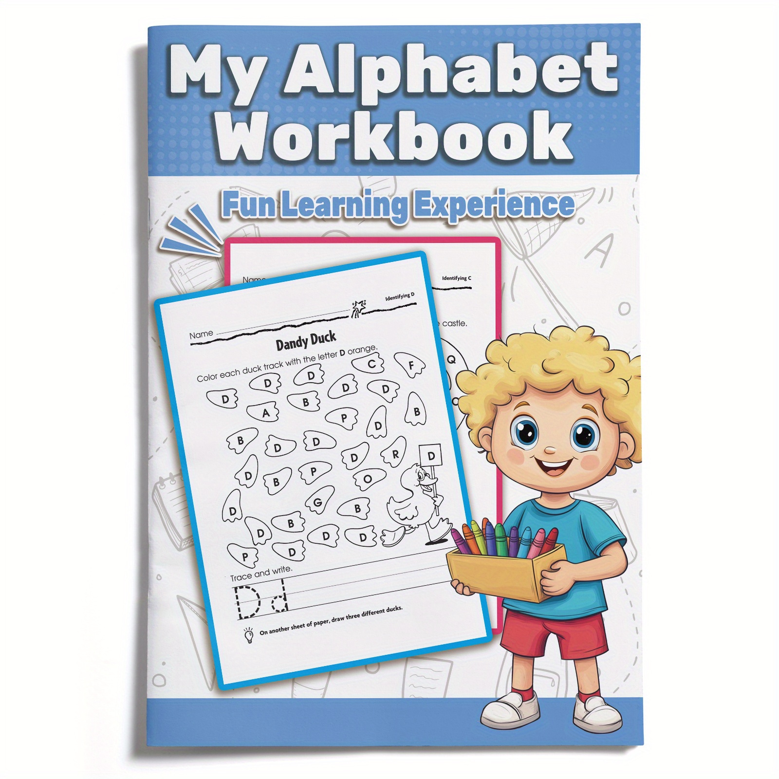 Alphabet Coloring Book for Kids: A Fun and Engaging Way to Teach Letters, Words, and Artistic Skills